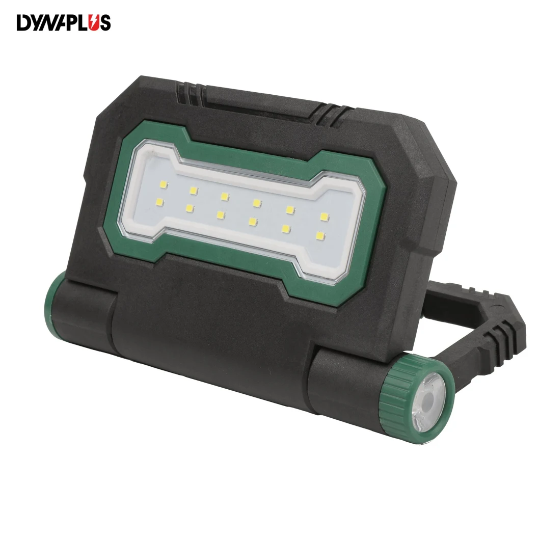 220lm AA Dry Battery Operarted Dual Flashlight Worklight