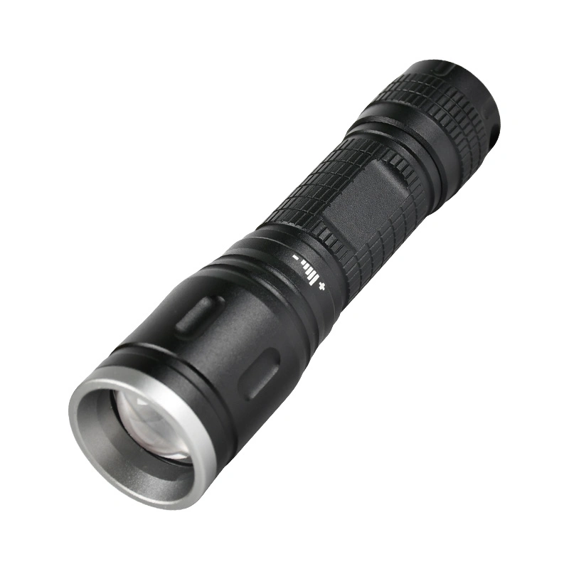 Brightenlux 2022 Logo Printing Super Bright Zoomable Mini LED Tactical Flashlights with 3 Modes Lights