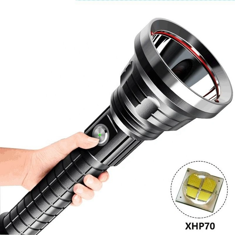 Super Bright Rechargeable Waterproof LED Torch High Power LED Tactical Flashlight
