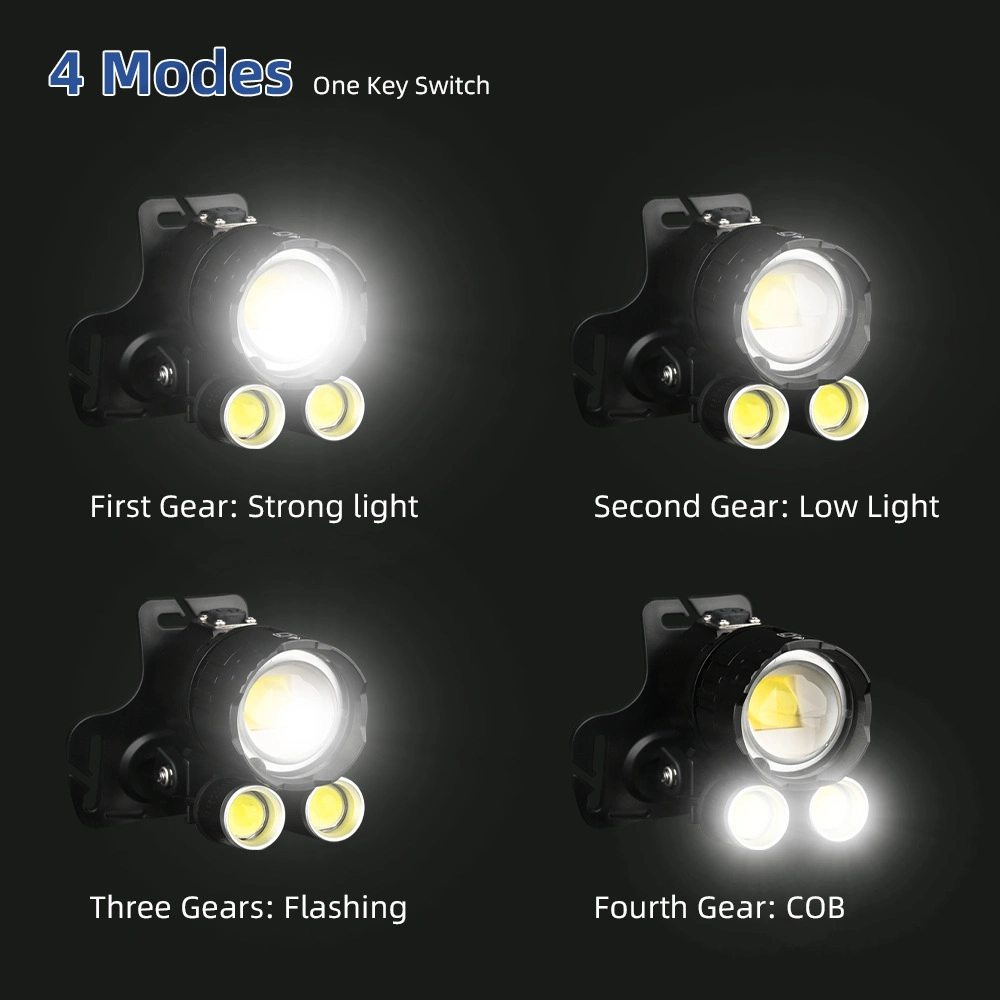 Super Xhp160 +COB 10000 Powerful High Power LED Headlight 18650 Rechargeable LED Light Head Flashlight USB Fishing Lanternas