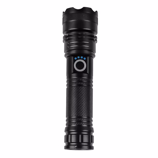 Helius 5000mAh Hammer Battery Display Power Bank P70 LED Tactical Torch Flashlights