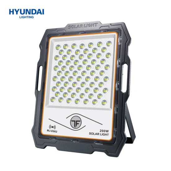 Hyundai Factory Outdoor IP65 Solar Powered Monitoring LED Flood Deck Shed Porch Camping Lights