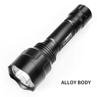 Warsun C8 Outdoor Portable Rechargeable Powerful Weapon LED Torch Tactical Flashlight