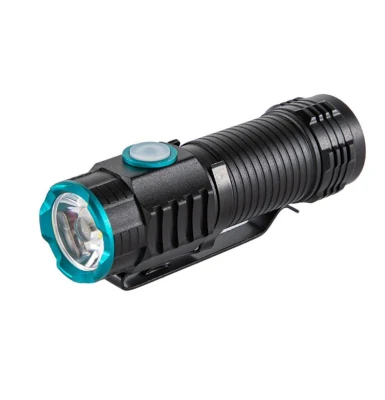 10W High 500 Lumen Powerful Outdoor Camping Hiking Flash Light Waterproof IP44 Portable Mini Inspection Flash Torch Lamp Rechargeable Aluminum Flashlight