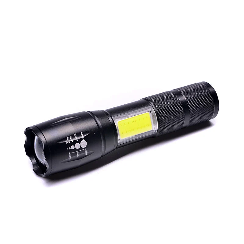 Outdoor Handheld Super Bright 3W COB LED Waterproof Tactical Flashlight
